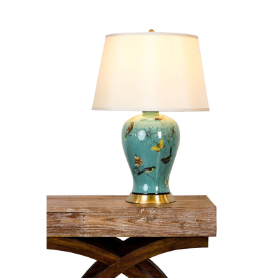 NATURE BLUE PORCELAIN TABLE LAMP