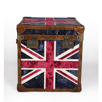 UNION JACK | VELVET TRUNK SIDE TABLE