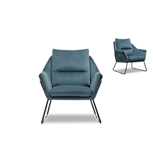 GRAVITY | CONTEMPORARY ARMCHAIR - TEAL