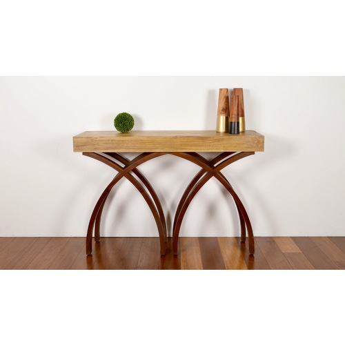 ARC | RUSTIC TIMBER CONSOLE TABLE - NO DRAWER