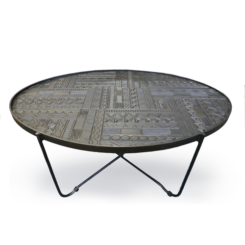 WAVE | OVAL COFFEE TABLE - BLACK