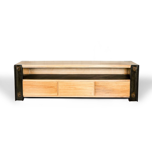 BEAM INDUSTRIAL TIMBER ENTERTAINMENT UNIT