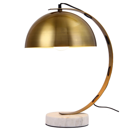 GOLD DUST | CONTEMPORARY MARBLE & GOLD TABLE LAMP