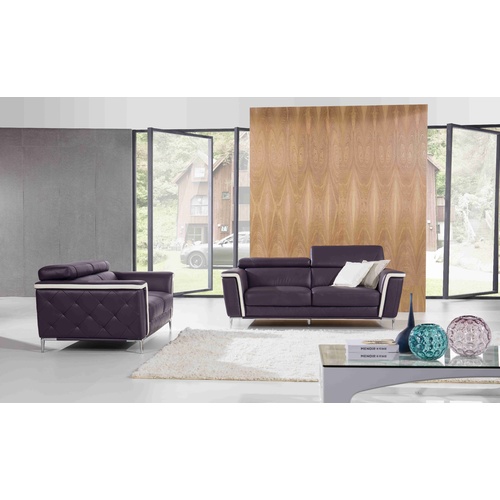 MANTRA | LEATHER SOFA - 2 SEATER