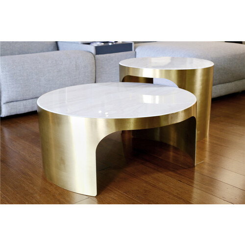 Y-WING | OPULENT MARBLE SIDE TABLE